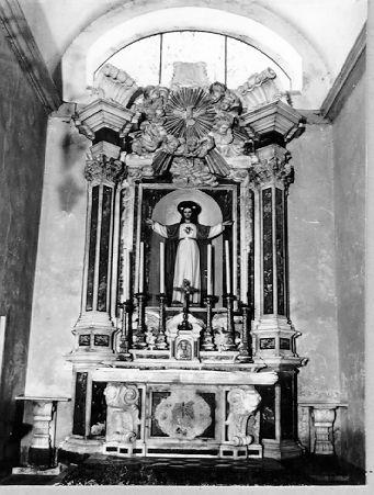 altare - ambito apuoversiliese (sec. XVII)