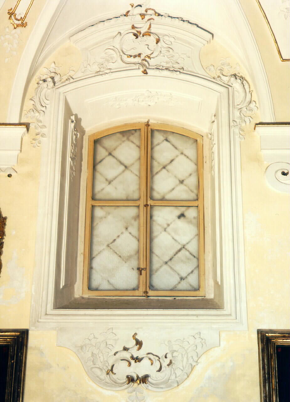 mostra di finestra, serie - ambito siciliano (Seconda metà sec. XVIII)