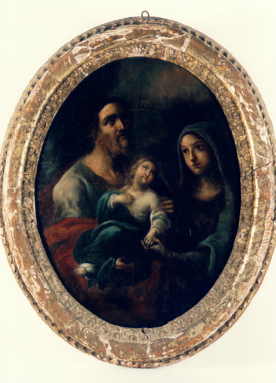 Maria Vergine Bambina con Sant'Anna e San Gioacchino (dipinto) - ambito siciliano (Prima metà sec. XVIII)