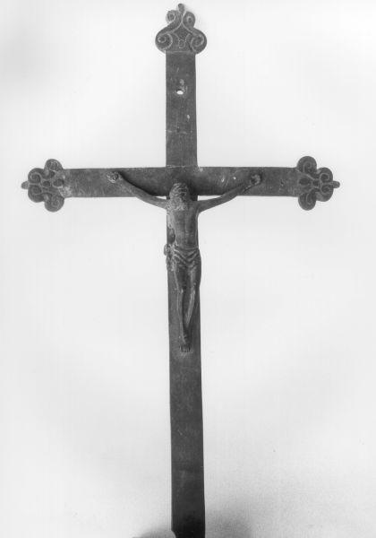 croce d'altare - ambito lunigianese (metà sec. XVIII)