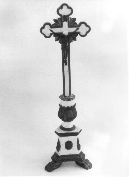 croce d'altare - bottega toscana (metà sec. XIX)