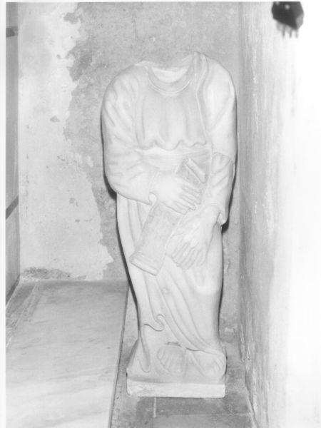 ANGELO ANNUNCIANTE (statua) - bottega apuana (metà sec. XV)