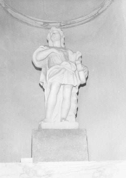 SAN GENESIO (statua) - bottega apuana (fine/inizio secc. XVIII/ XIX)