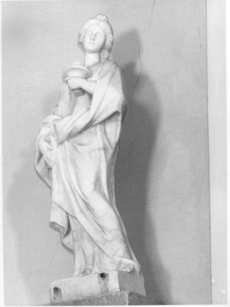 SANTA LUCIA (statua) - bottega apuana (prima metà sec. XVIII)