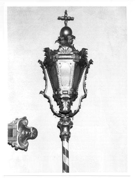 lanterna processionale, serie - produzione italiana (seconda metà sec. XIX)