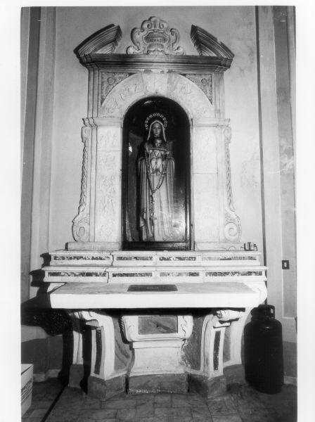 altare - ambito lunigianese (fine/inizio, prima metà secc. XVI/ XVII, sec. XVIII)