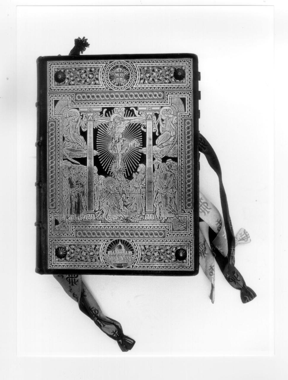 coperta di libro liturgico - produzione romana (sec. XX)