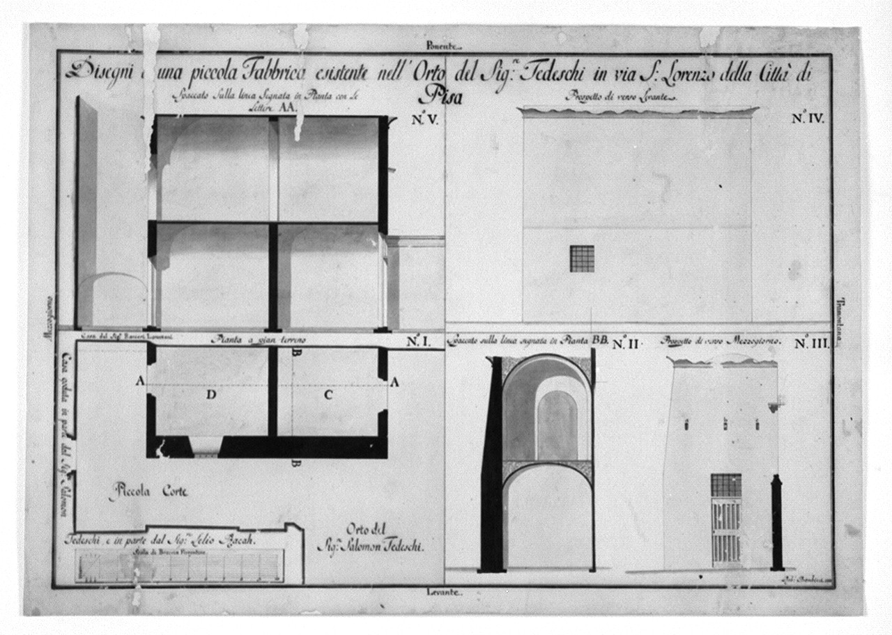 disegno di Bombicci Roberto (sec. XIX)