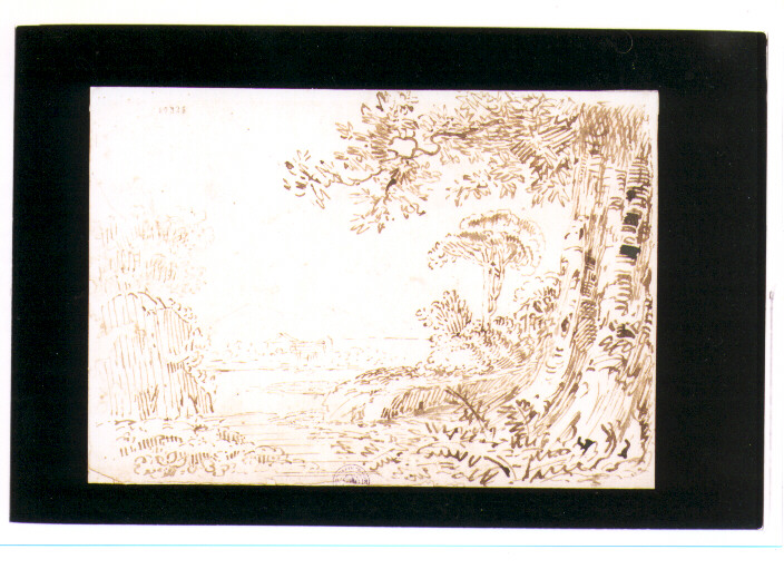 paesaggi (disegno) di Hackert Philipp (fine sec. XVIII)
