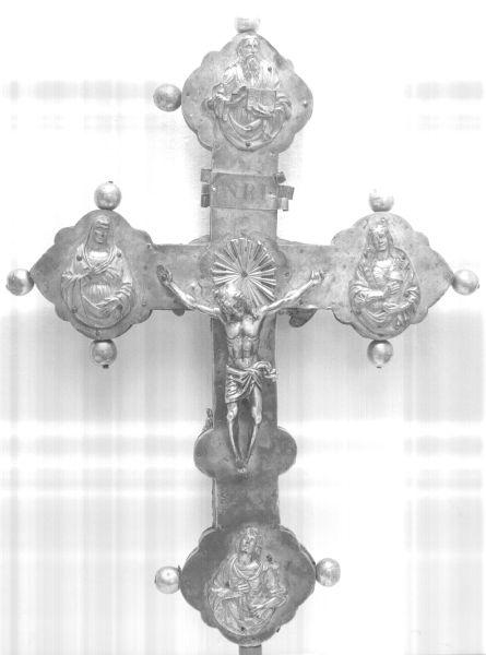croce processionale di Marti Francesco (scuola) (prima metà sec. XVI)