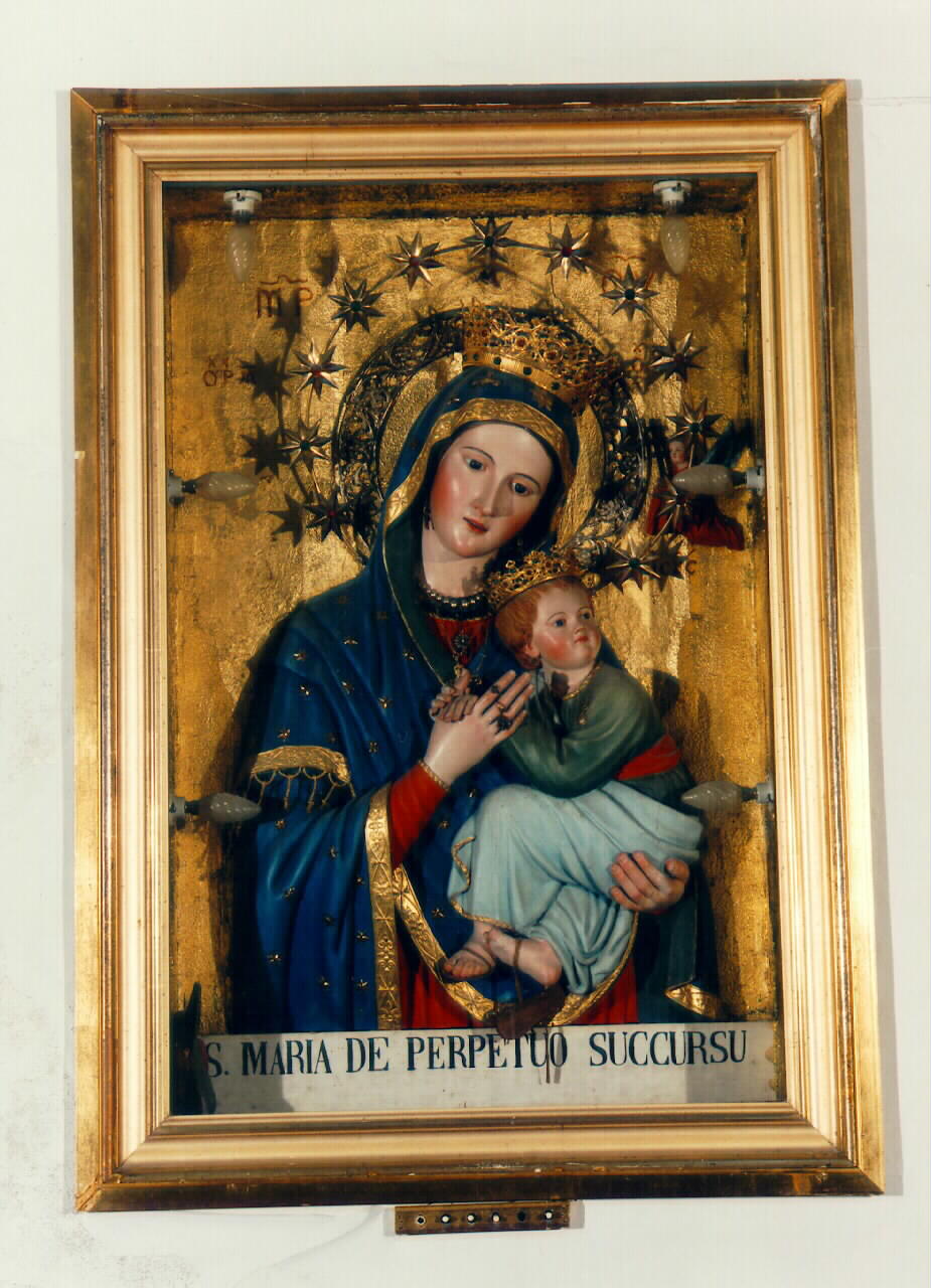 Madonna del soccorso (rilievo) - ambito siciliano (primo quarto sec. XX)