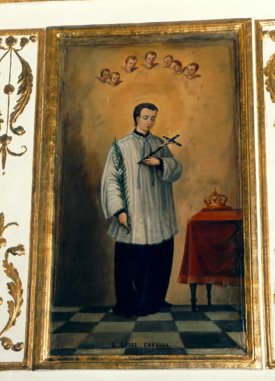 San Luigi Gonzaga (dipinto) - ambito siciliano (Fine/inizio secc. XIX/ XX)