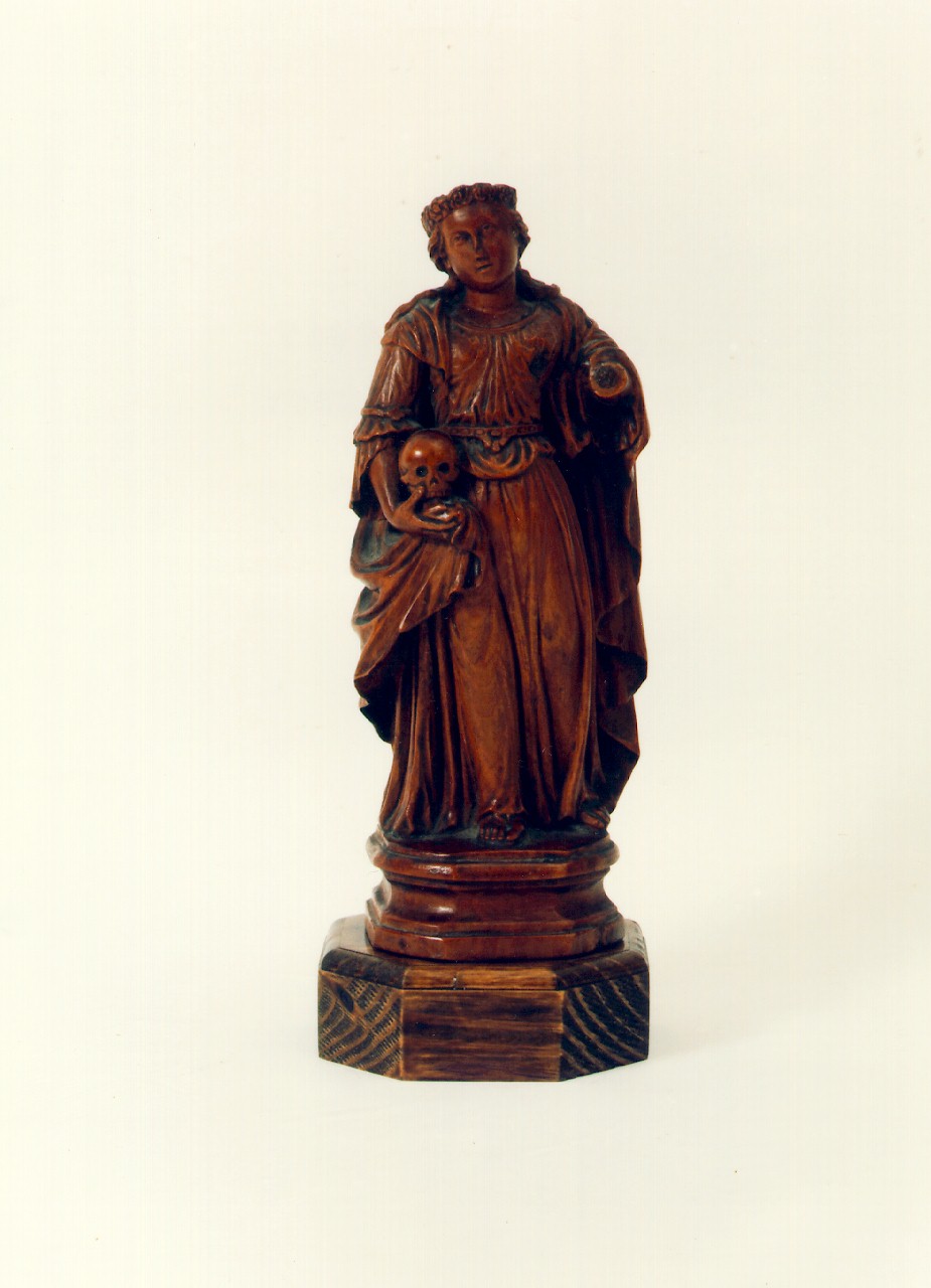 Santa Rosalia (statuetta) - ambito cappuccino (sec. XVIII)