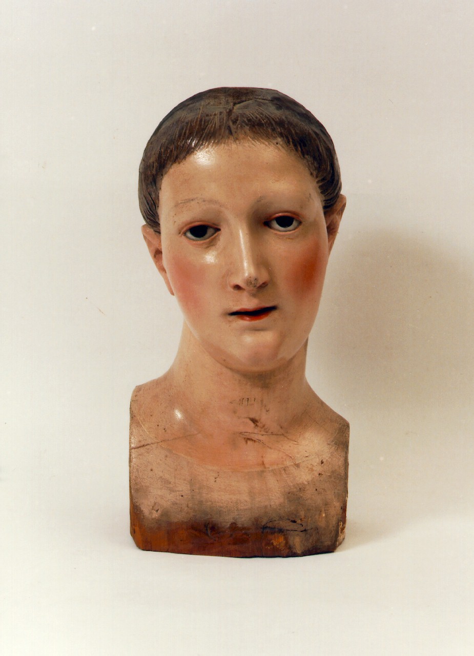 testa di giovinetta (scultura) - ambito siciliano (sec. XVIII)