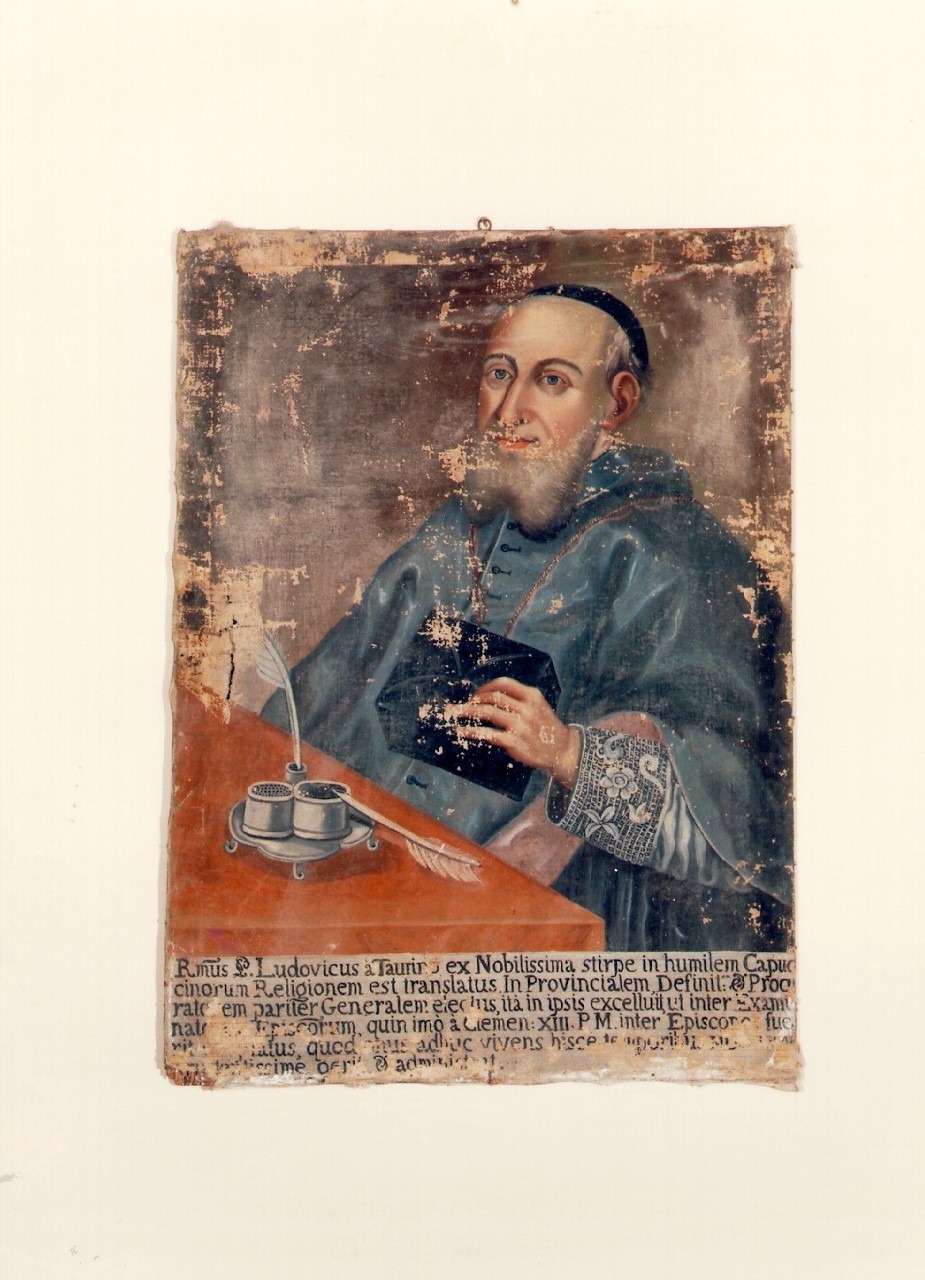 ritratto di padre Ludovico da Torino (dipinto) - ambito siciliano (sec. XVIII)