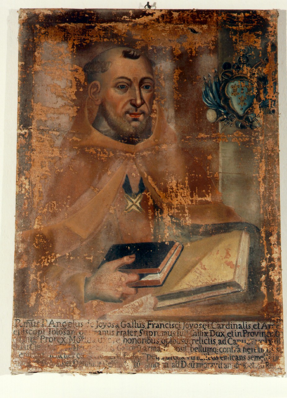 ritratto di padre Angelo de Joyosa (dipinto) - ambito siciliano (sec. XVIII)