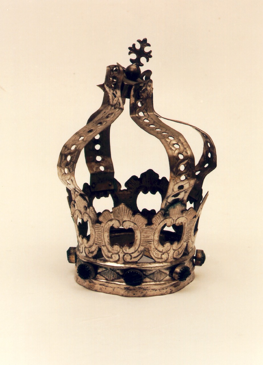 corona da statua - ambito siciliano (sec. XIX)