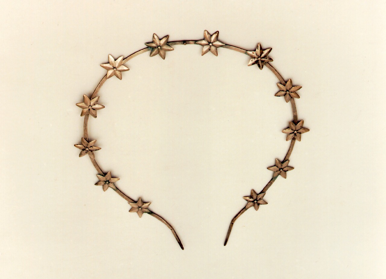 corona da statua di stelle - bottega siciliana (sec. XVIII)