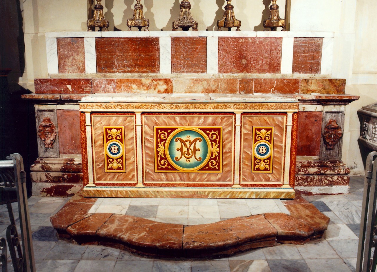 altare - ambito siciliano (Seconda metà sec. XVIII)