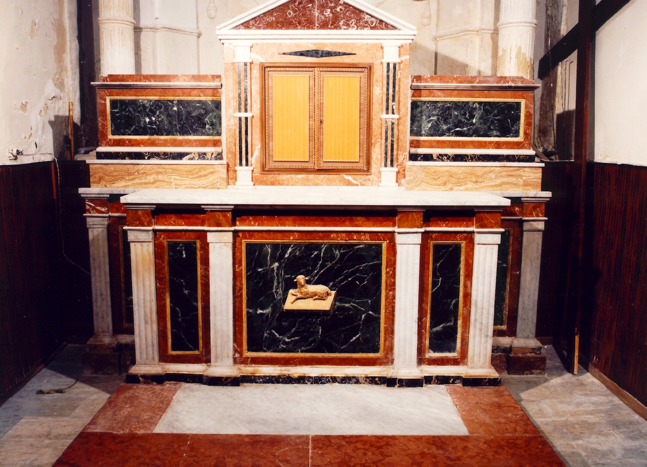 altare - ambito siciliano (primo quarto sec. XX)