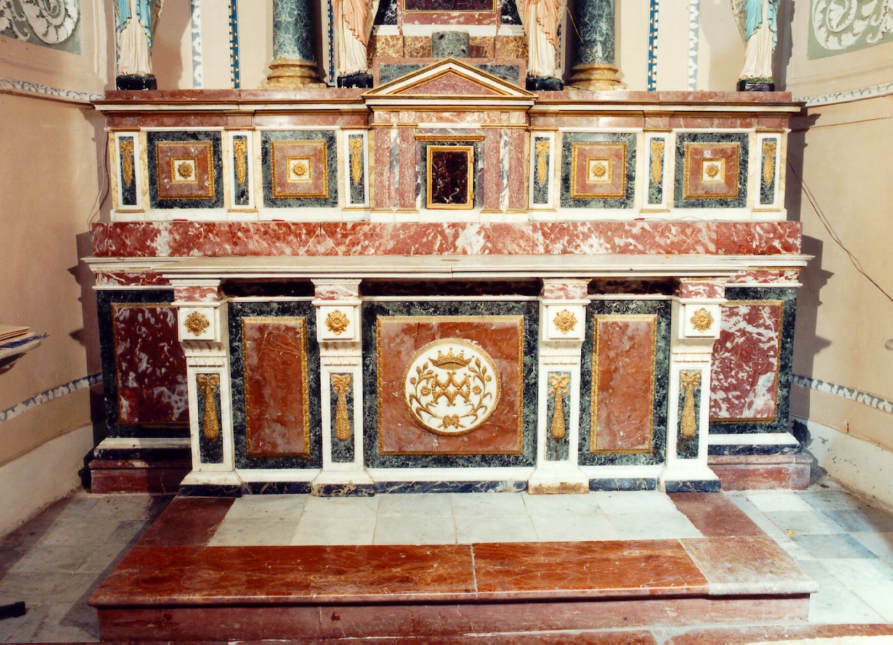 altare - ambito siciliano (Metà sec. XIX)