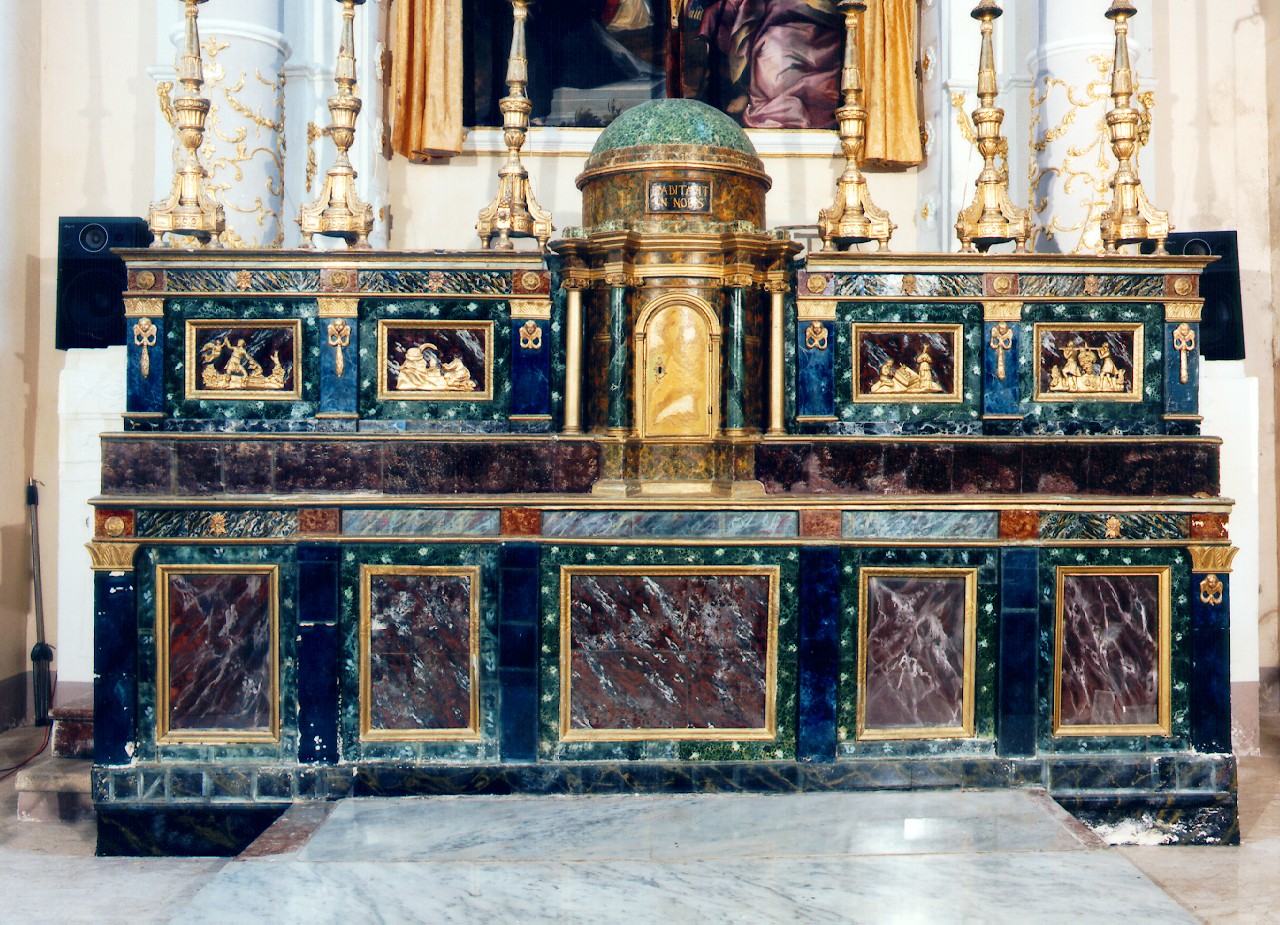 altare maggiore - ambito siciliano (Metà sec. XIX)
