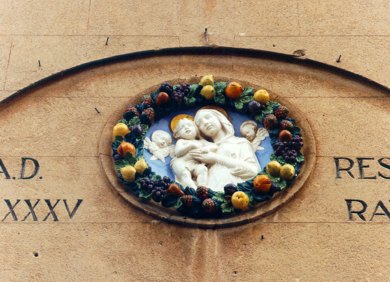 Madonna con Bambino (rilievo) - ambito siciliano (primo quarto sec. XX)