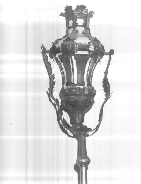 lanterna processionale, serie - bottega toscana (fine/inizio secc. XVIII/ XIX)