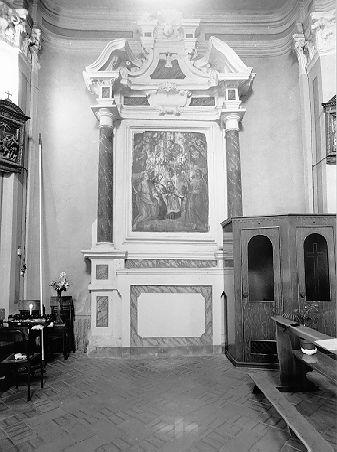 altare - ambito lunigianese (metà sec. XVIII)