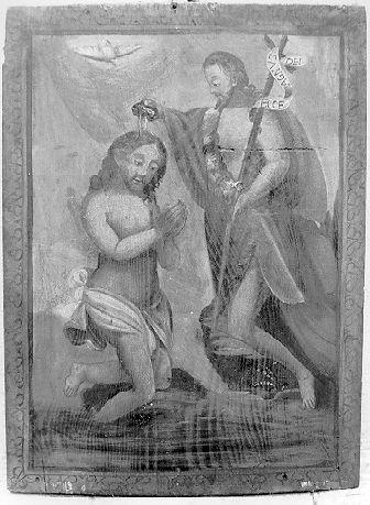 Battesimo di Cristo (dipinto) - ambito lunigianese (sec. XIX)