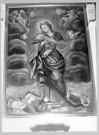 Madonna Immacolata (dipinto) - ambito lunigianese (sec. XVII)