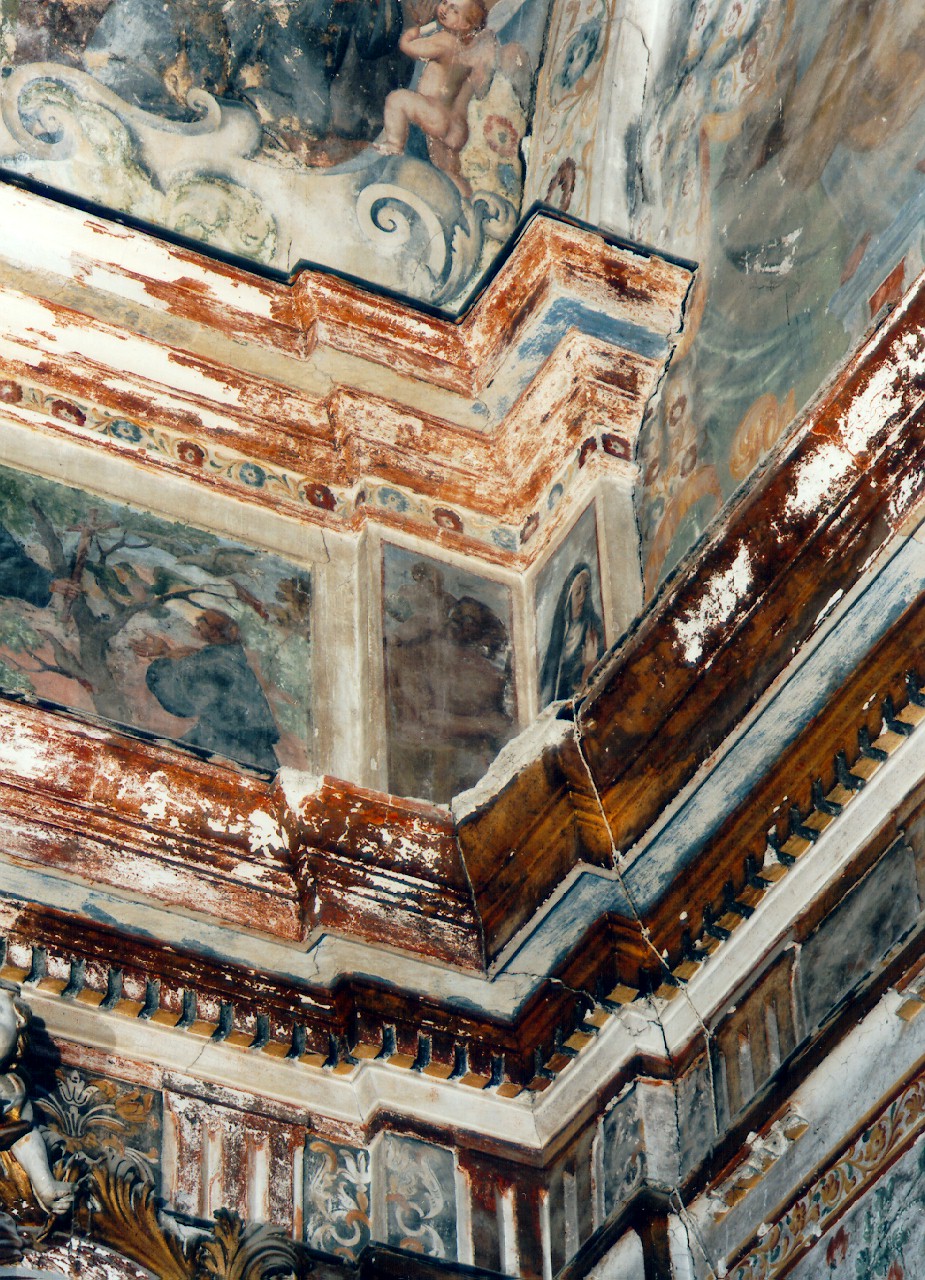 San Cristoforo (dipinto murale) - ambito siciliano (sec. XVII)