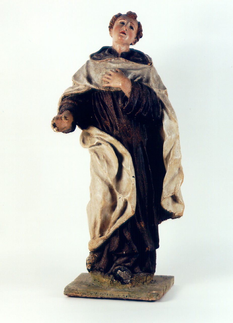 Santo carmelitano (statua) - ambito siciliano (Prima metà sec. XVIII)