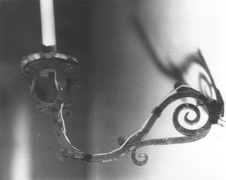 braccio di candelabro, serie - ambito toscano (fine sec. XIX)