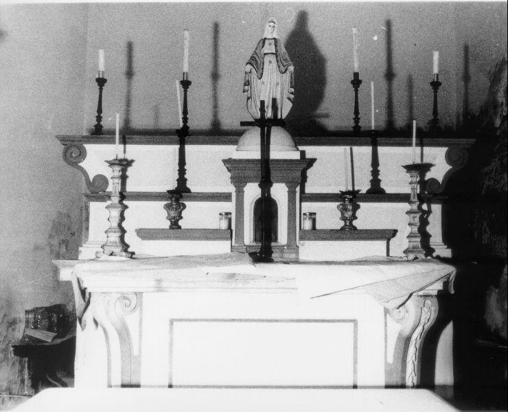 altare maggiore - ambito toscano (metà sec. XIX)