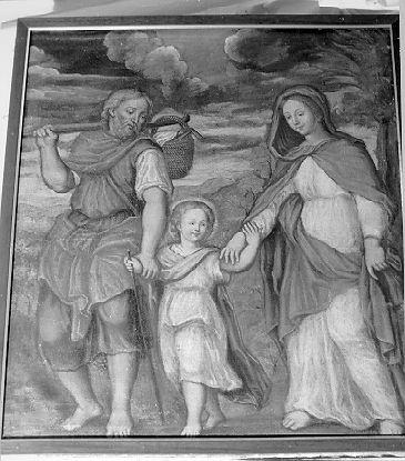 Sacra Famiglia (dipinto) - ambito lunigianese (sec. XVIII)