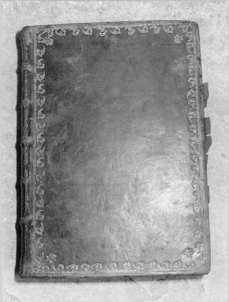 coperta di libro liturgico - bottega romana (sec. XVIII)