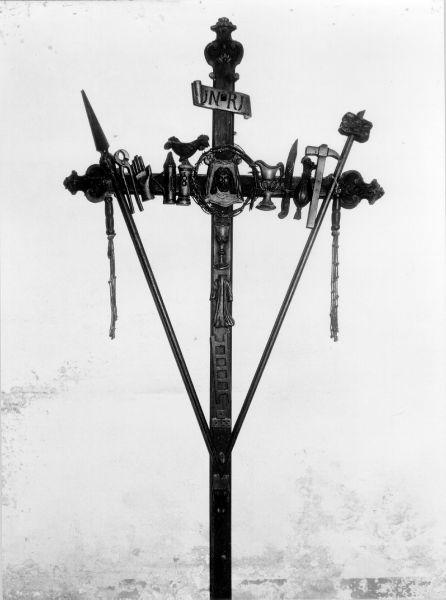 croce penitenziale - bottega versiliese (sec. XVIII)