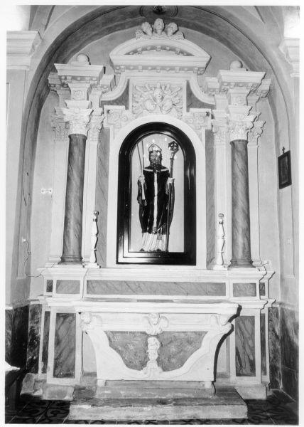altare - ambito lunigianese (secc. XVIII/ XIX)
