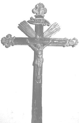 croce da tavolo - bottega versiliese (fine sec. XVIII)