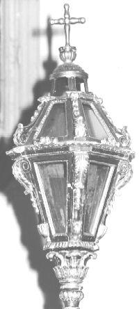 lanterna processionale, serie di Cipriani Ginese (bottega) (prima metà sec. XIX)