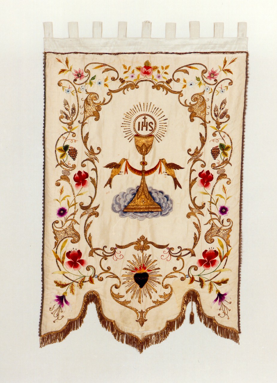 conopeo di tabernacolo - a cortina - manifattura siciliana (sec. XIX)