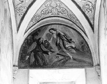 orazione di Cristo nell'orto di Getsemani (lunetta, elemento d'insieme) di Ademollo Luigi (sec. XIX)