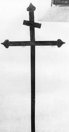 croce processionale - bottega versiliese (seconda metà sec. XVIII)