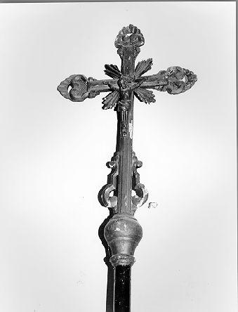 croce processionale - ambito lunigianese (sec. XIX)