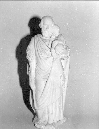 San Giuseppe e Gesù Bambino (statuetta) - ambito lunigianese (sec. XIX)