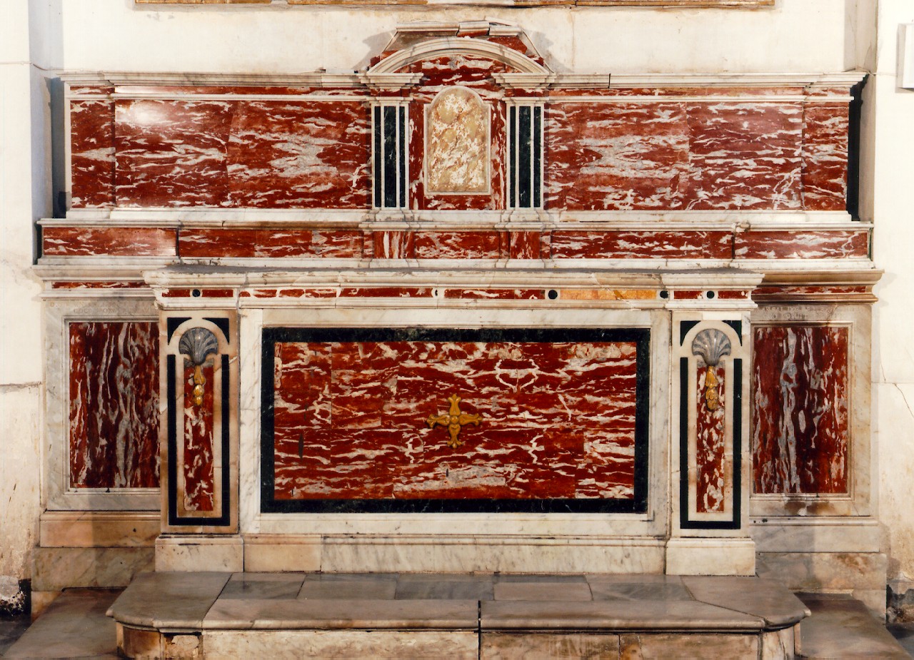 altare - a blocco - ambito siciliano (sec. XVIII)