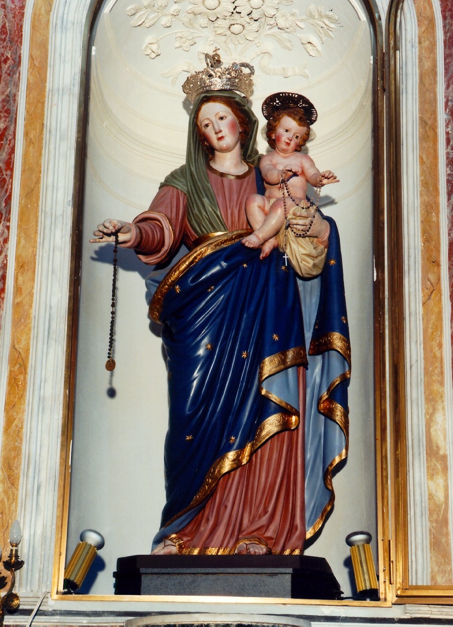 Madonna del Rosario (statua) - ambito siciliano (sec. XIX)