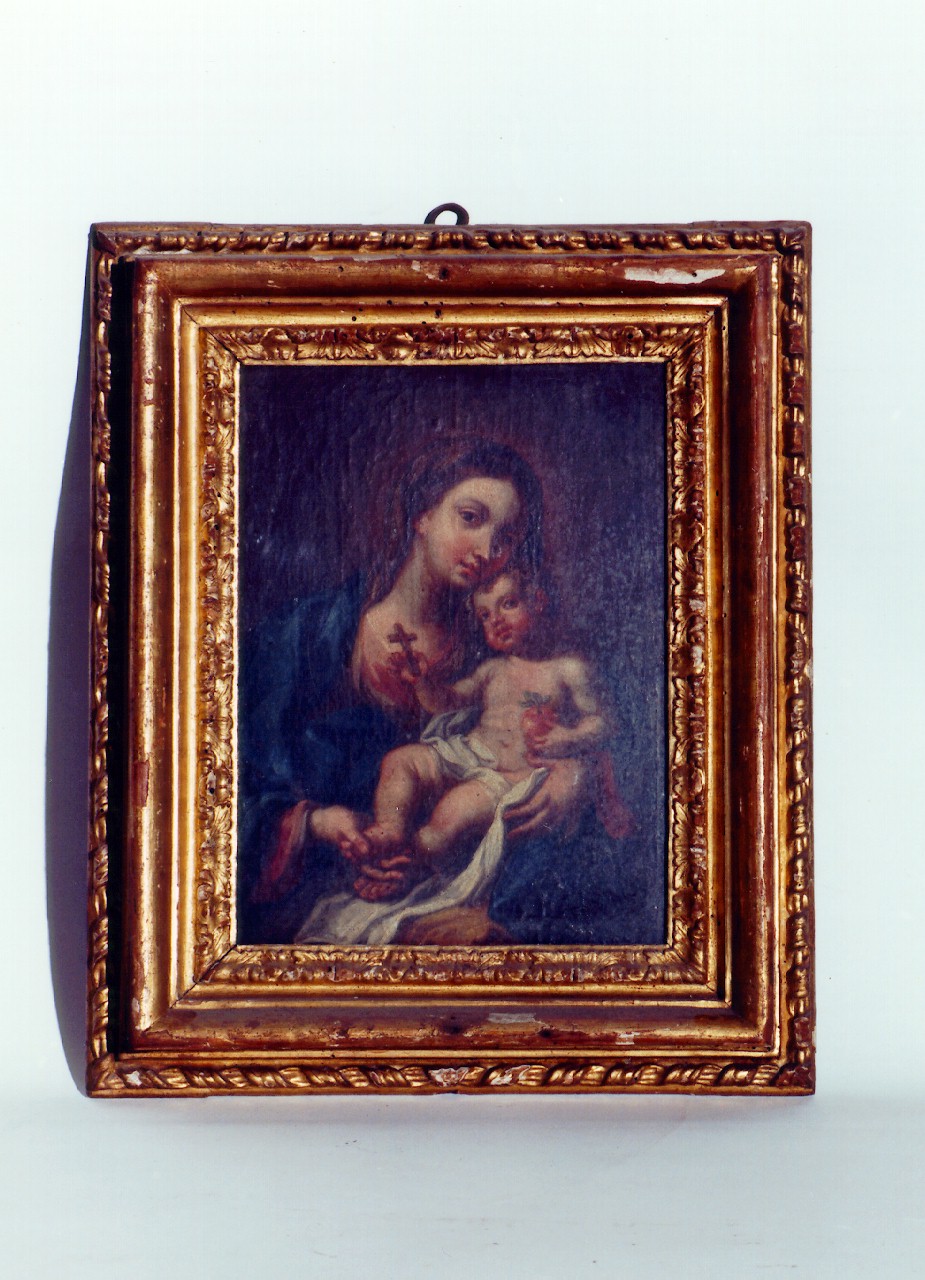 Madonna con Bambino (dipinto) - ambito siciliano (Prima metà sec. XVIII)