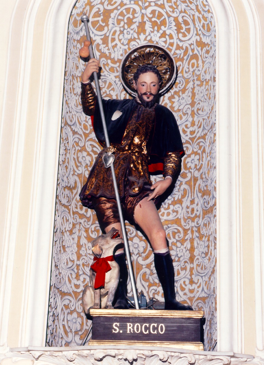 San Rocco (statua) - ambito siciliano (primo quarto sec. XX)